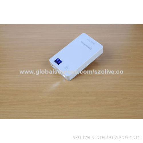 Dual-USB Power Bank with Digital Display